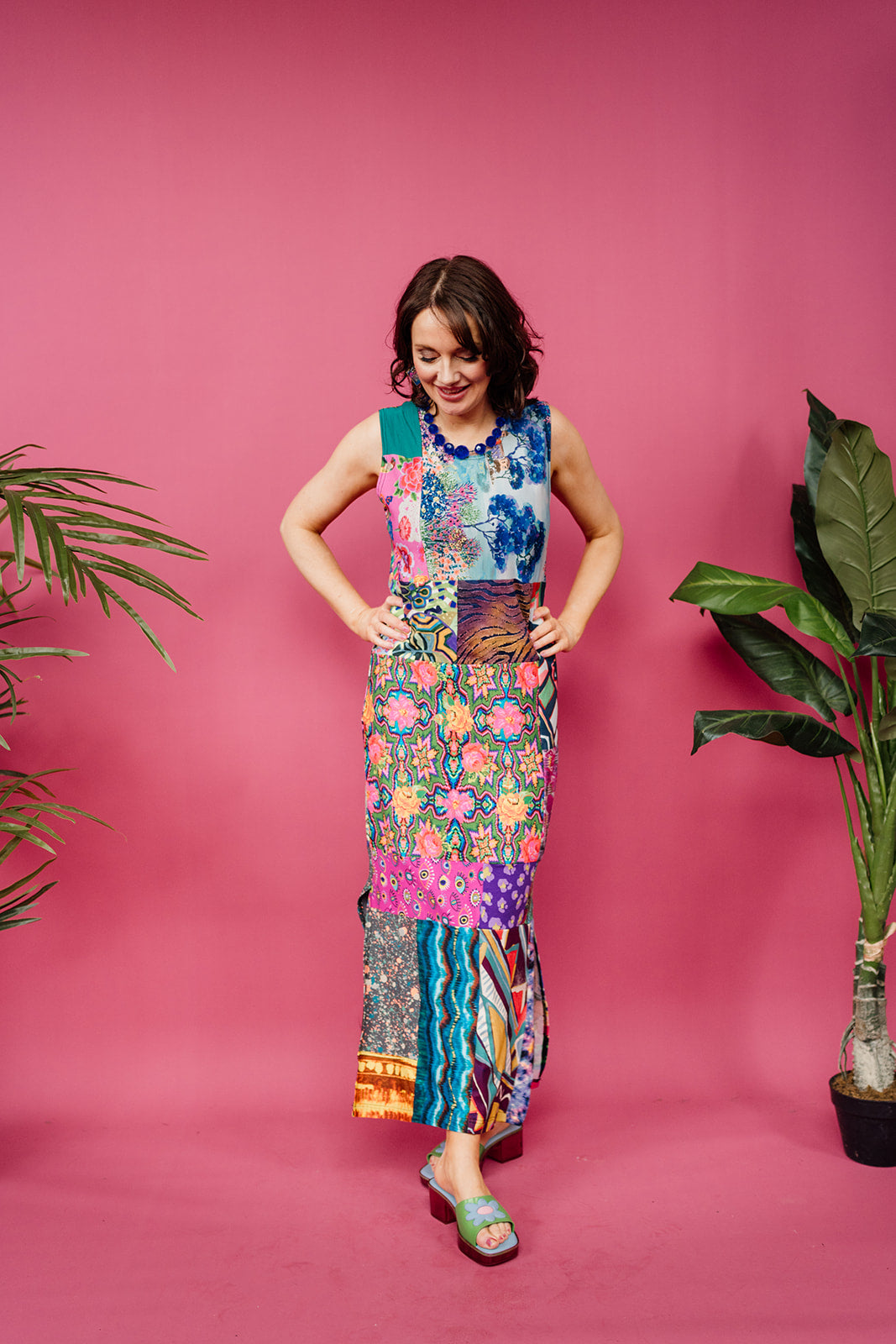 Patchwork Maxi Dress + 1 Colourway
