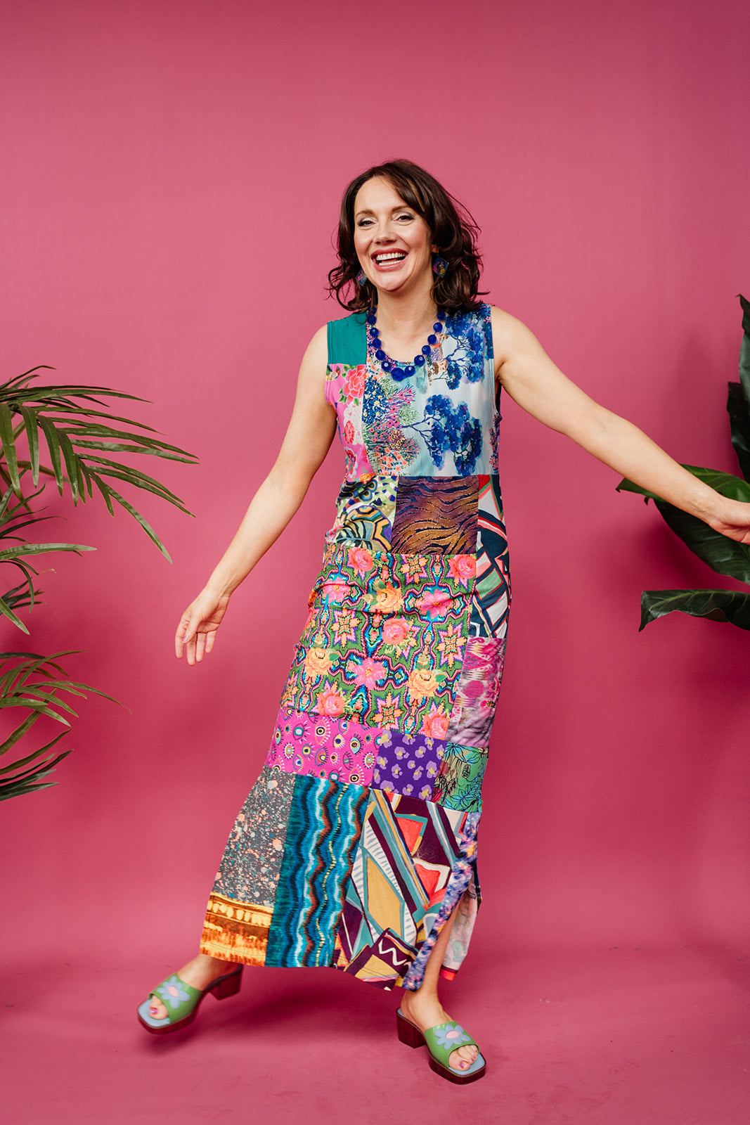 Patchwork Maxi Dress + 1 Colourway