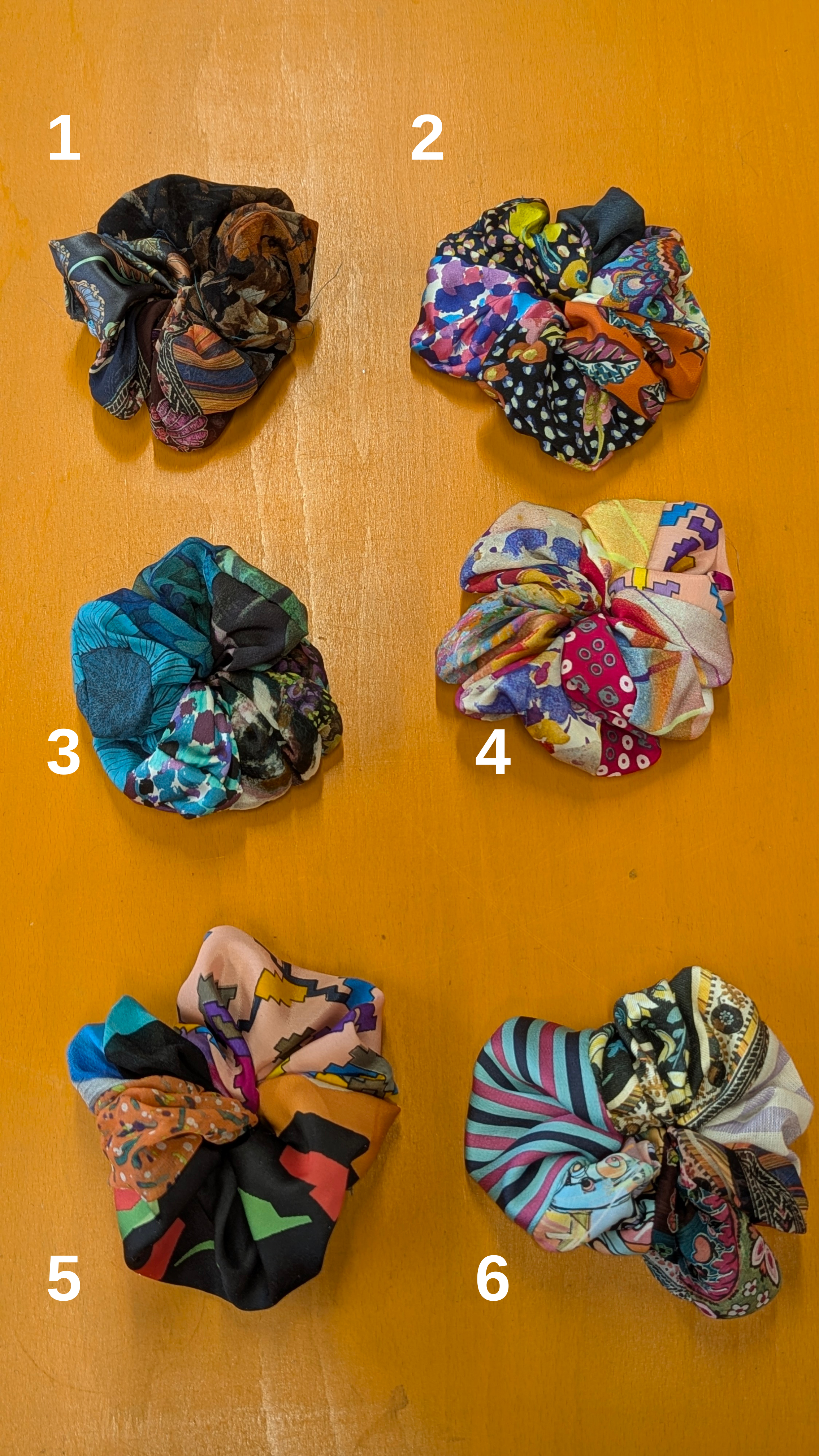 Liberty Patchwork Hair Scrunchie - 27 Colourways - Megan Crook
