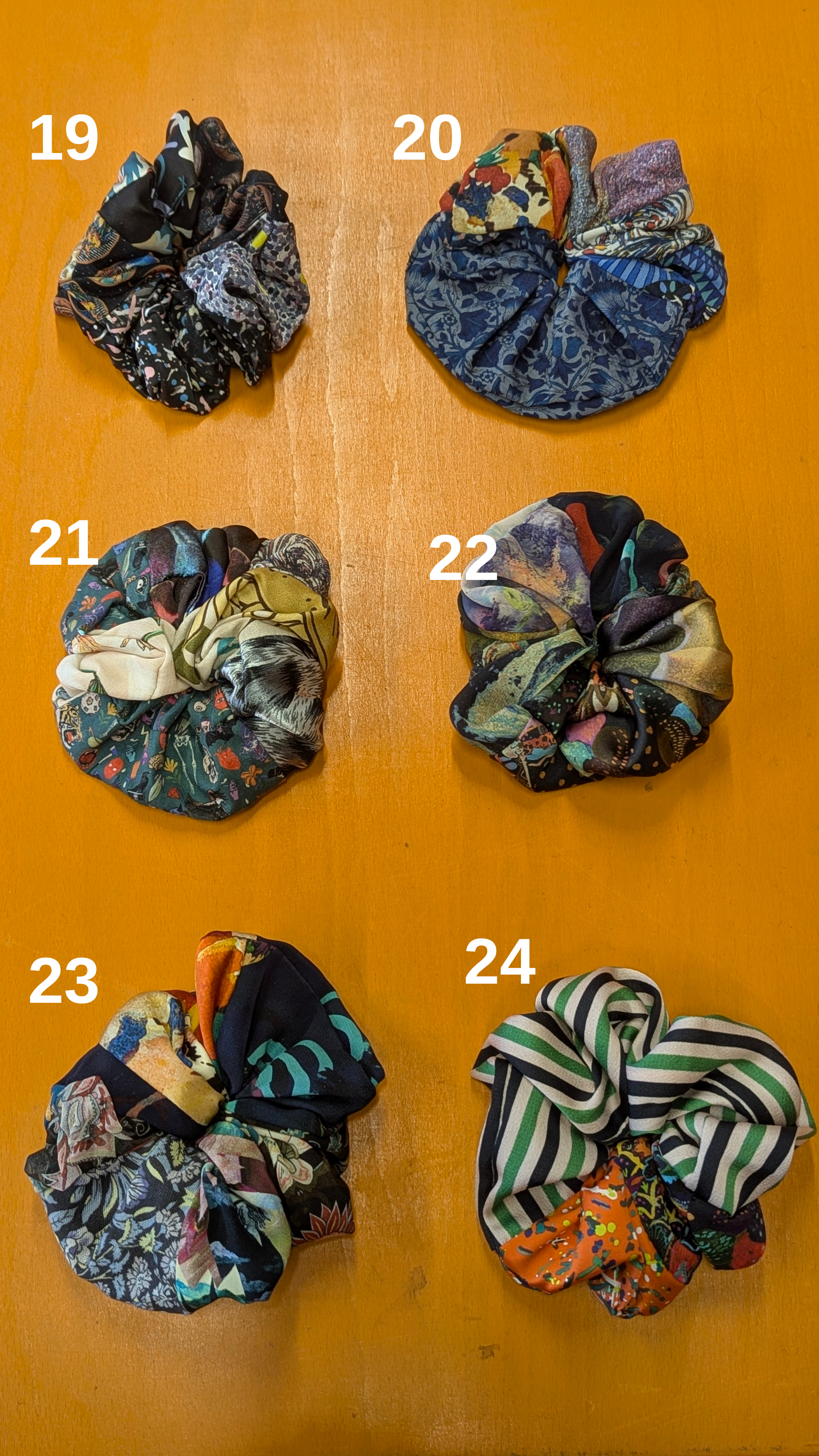 Liberty Patchwork Hair Scrunchie - 27 Colourways - Megan Crook