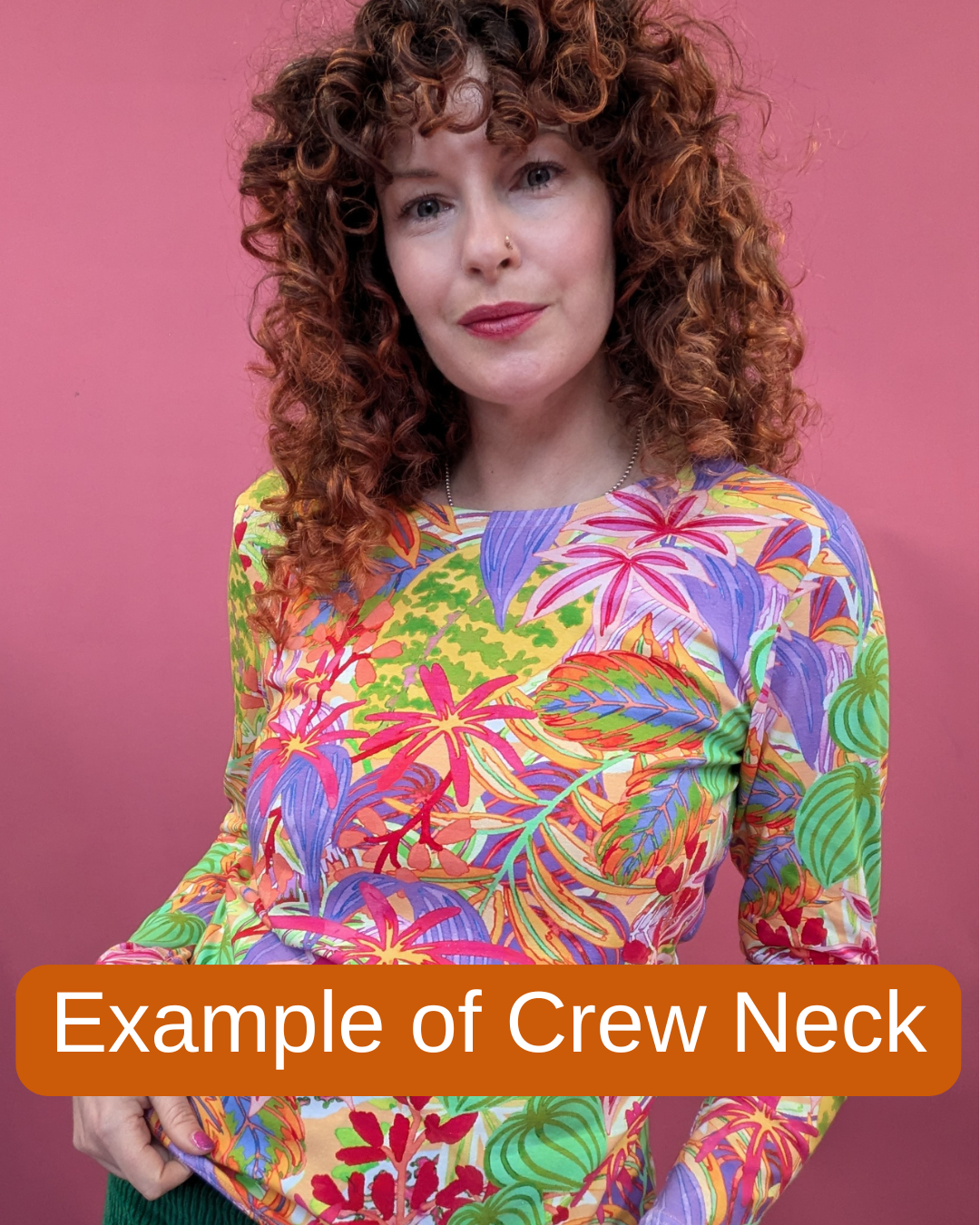 Long Sleeved Turtleneck in Acid Swirl