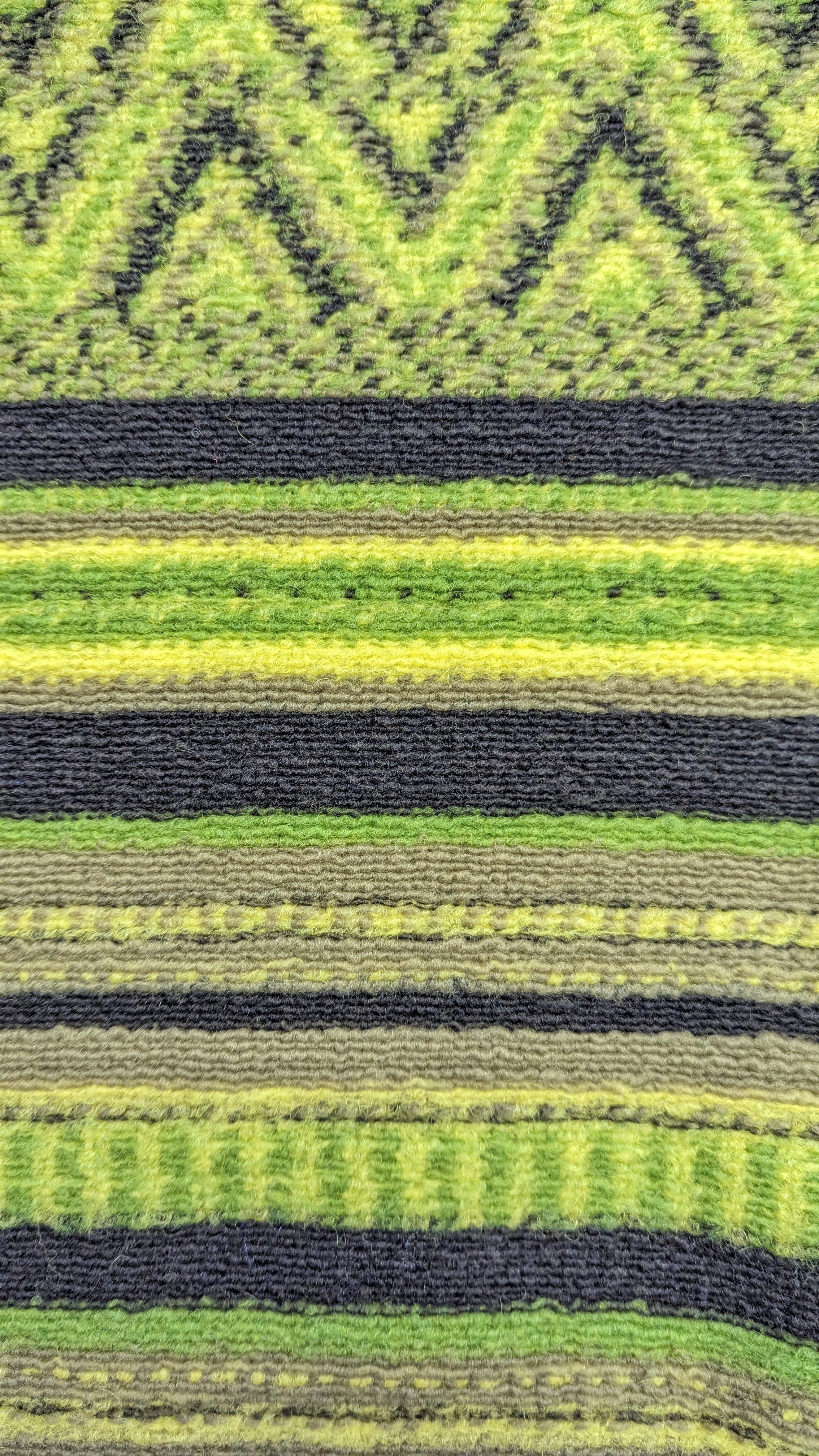 Knitted Colour Block Pullover in Pattern Clash - Megan Crook