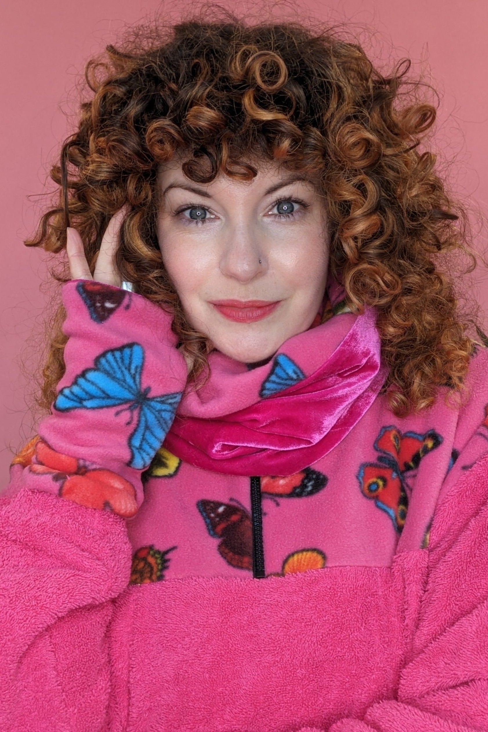 Reversible Hand Warmers in Butterfly - Megan Crook