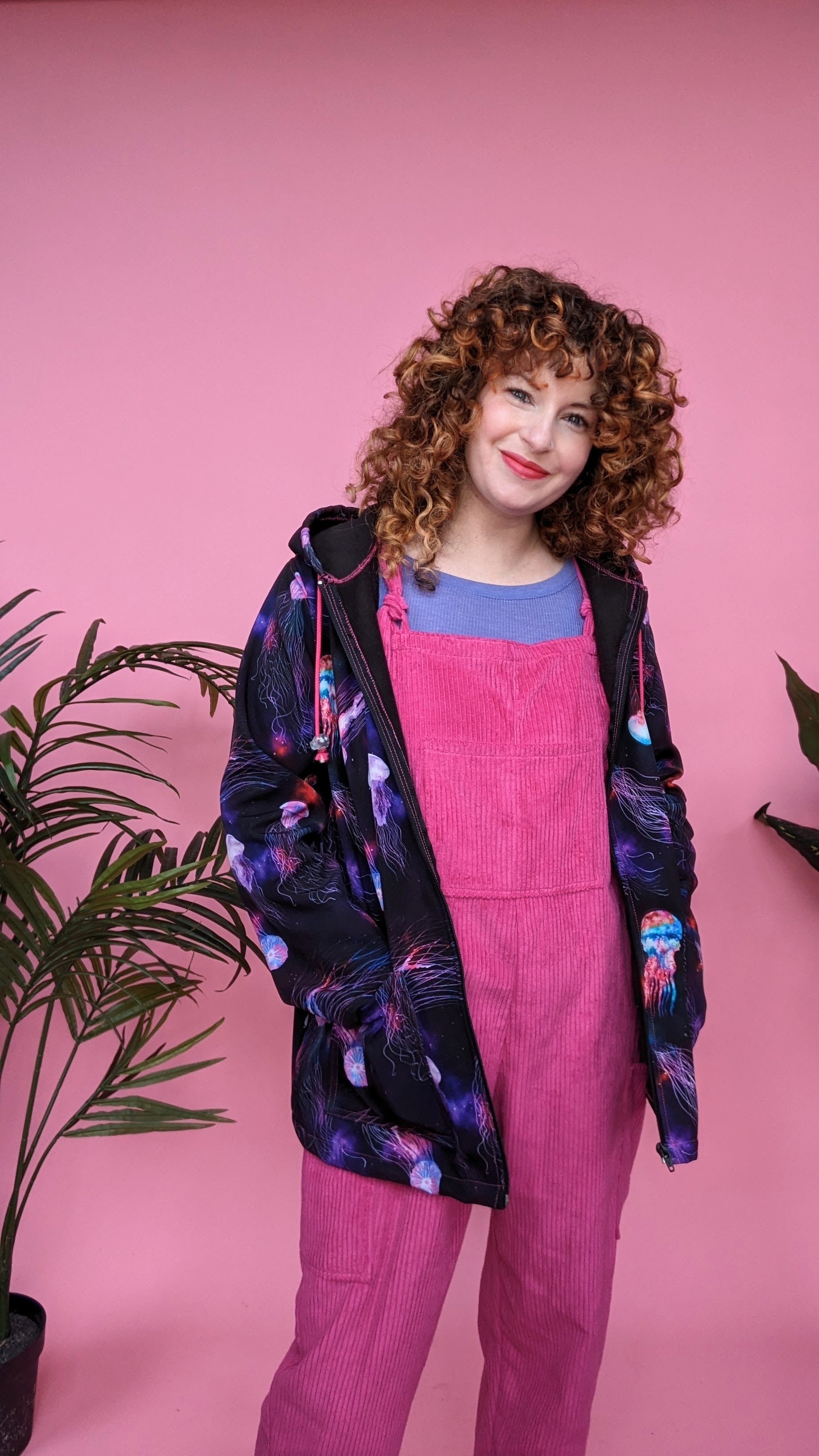 Rain Coat in Jellyfish Print - Megan Crook