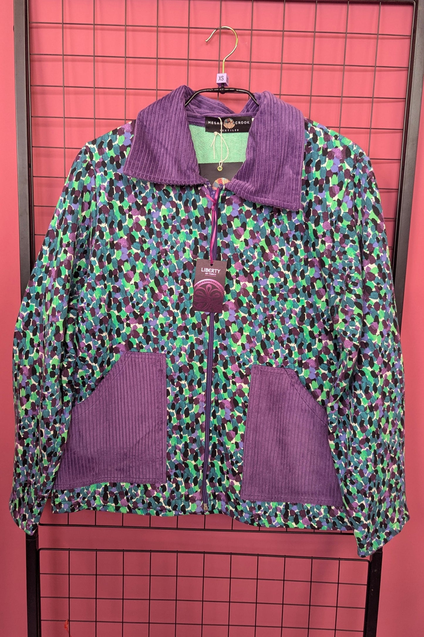 * Liberty Cord Clash Box Jacket