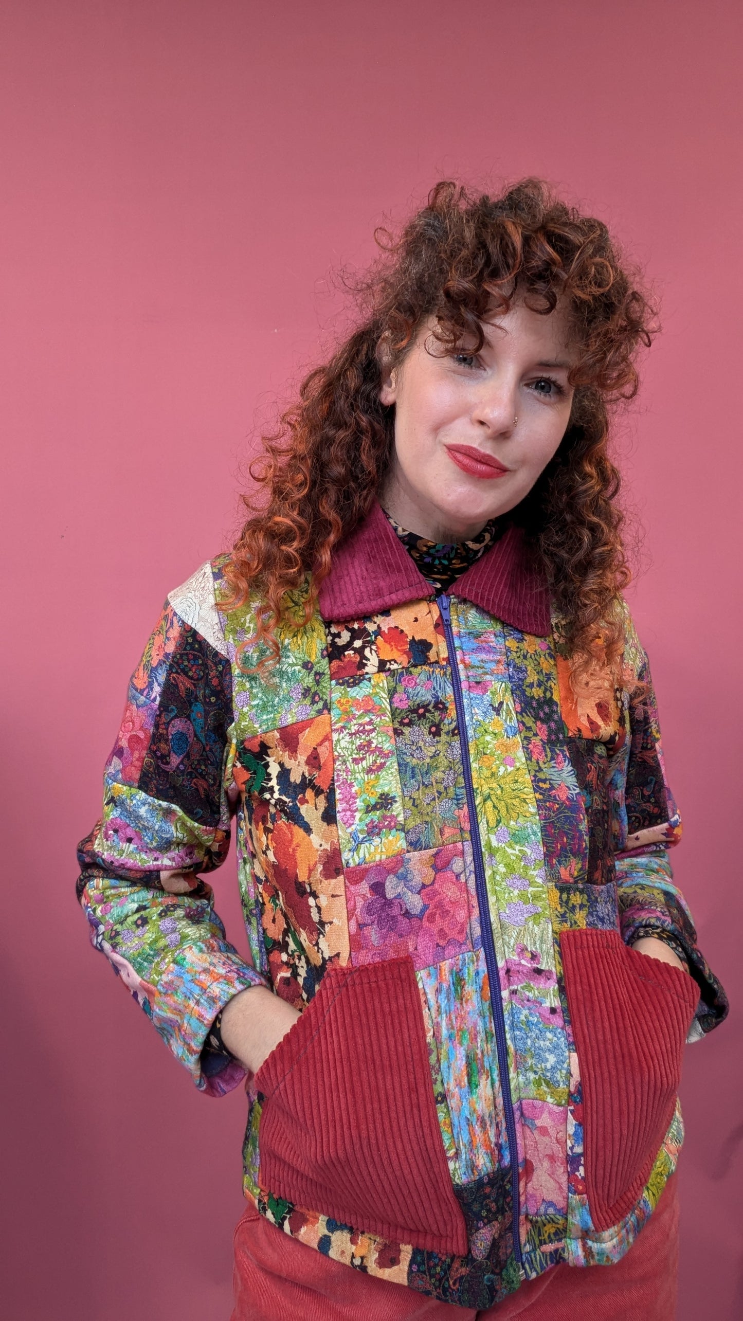 Liberty Patchwork Box Jacket