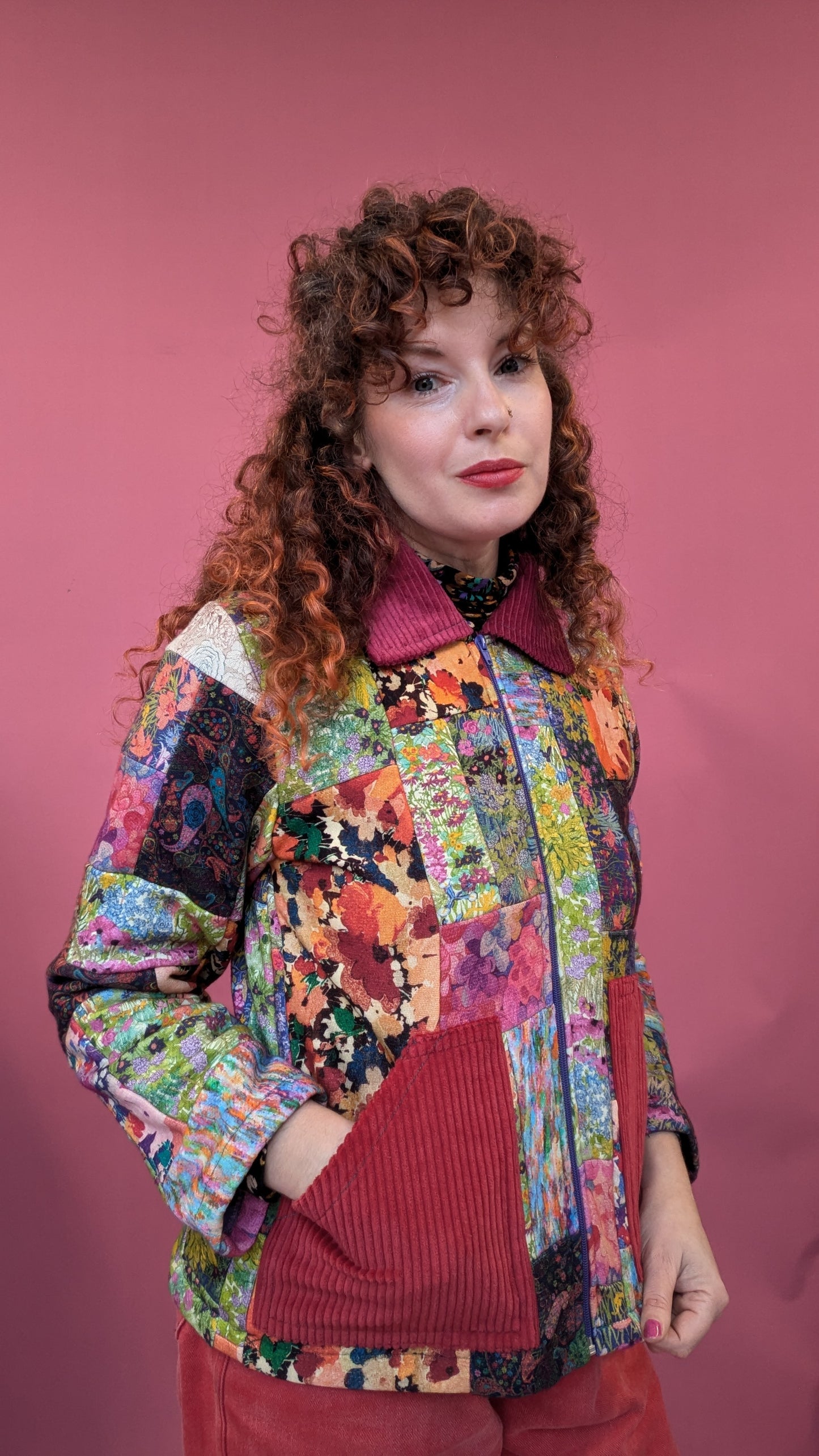 Liberty Patchwork Box Jacket