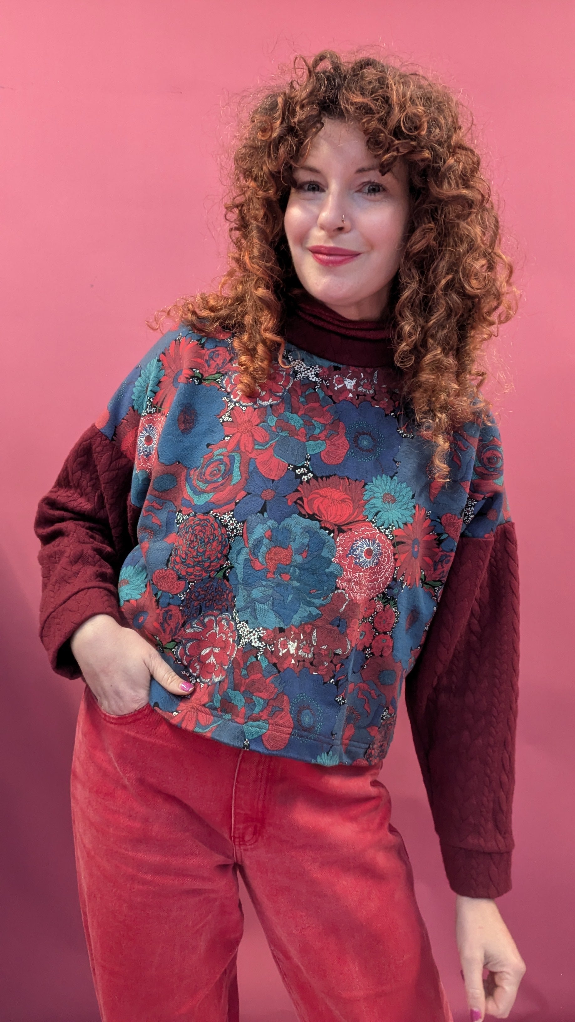 Liberty Batwing Pullover - Megan Crook