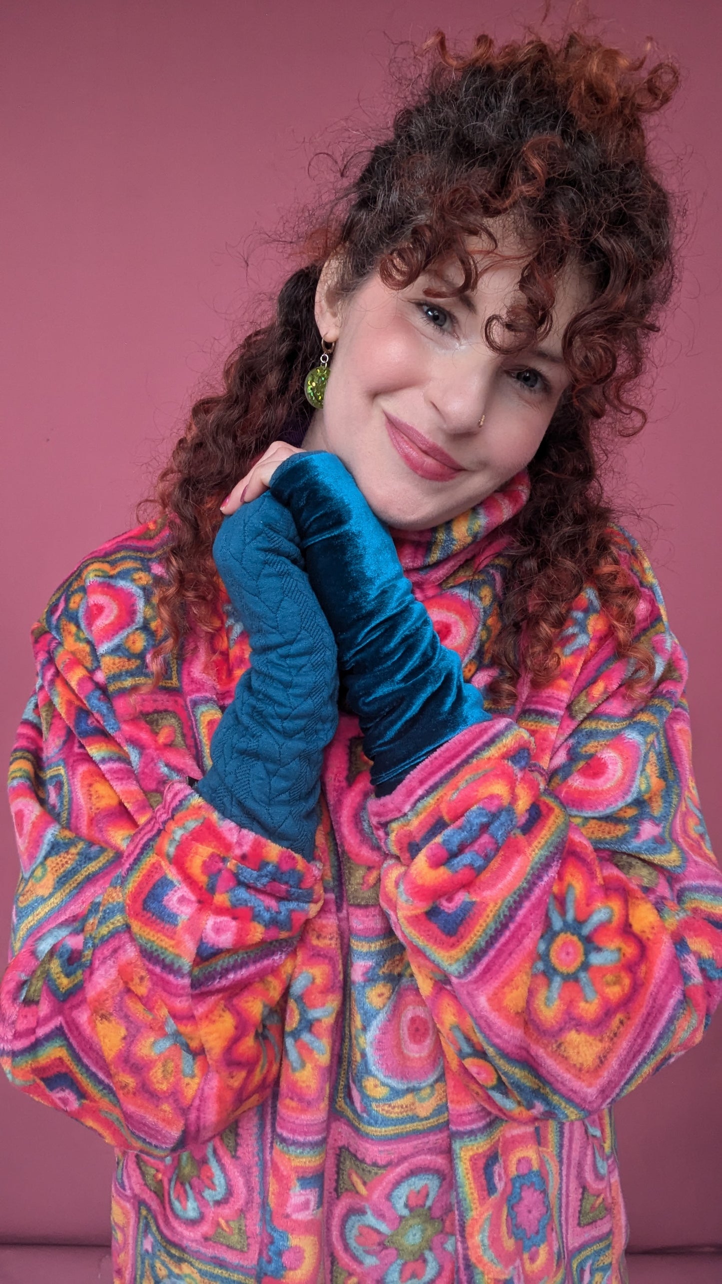 Reversible Hand Warmers in Diesel Teal