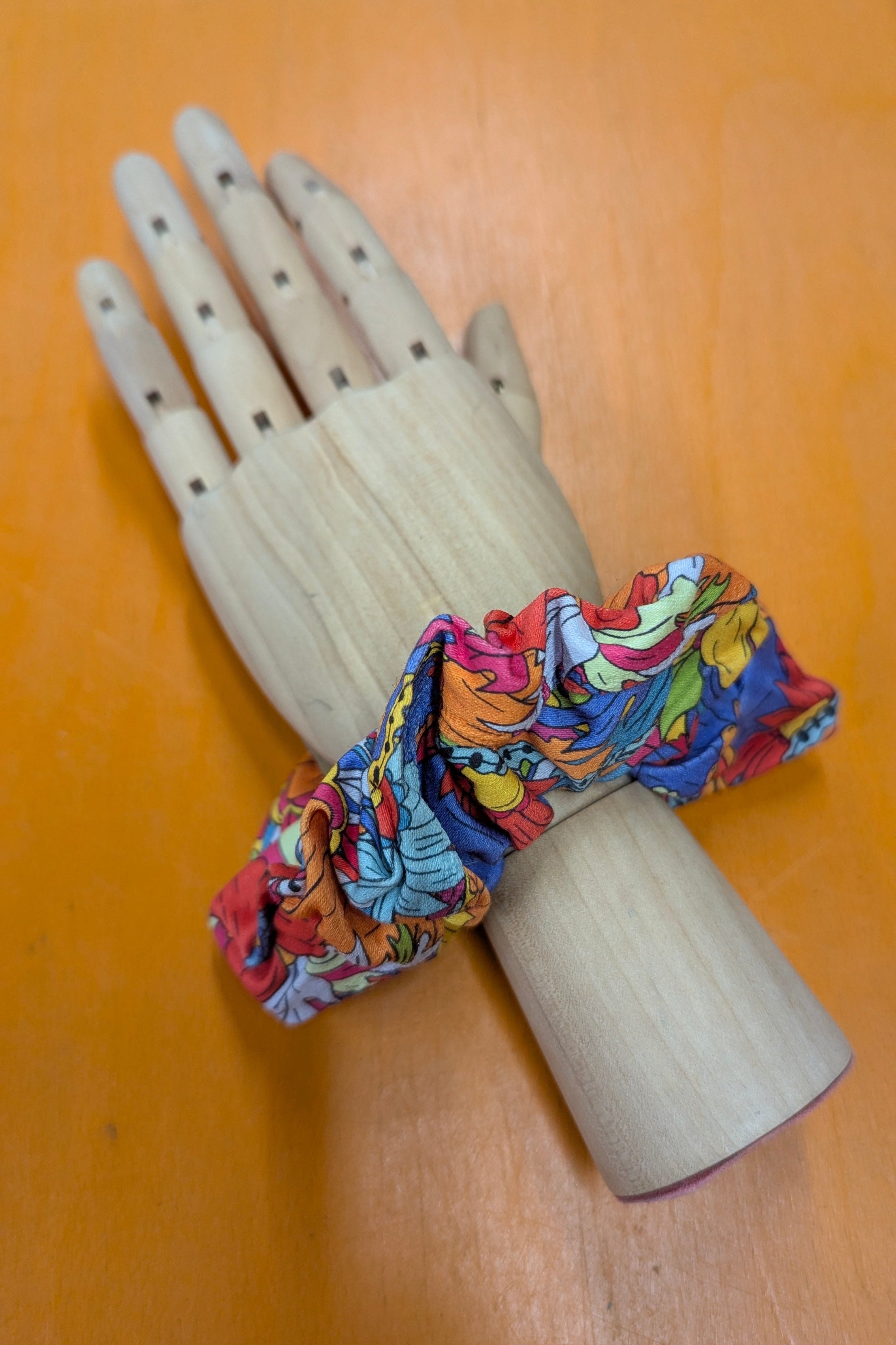 Floral Scrunchie - 6 Colourways - Megan Crook