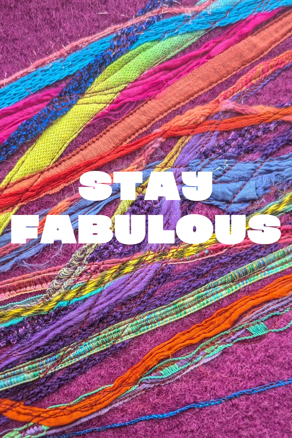 Greetings Card -Stay Fabulous