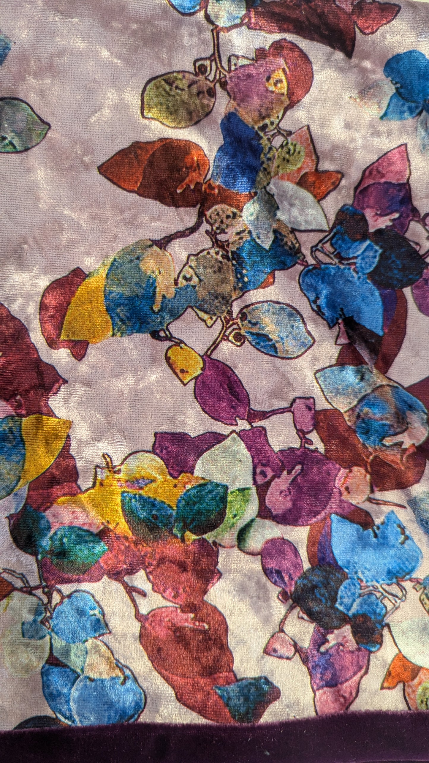 Velvet Cowl in Plum +1 colour