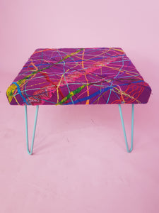 Embellished Bench in Rainbow