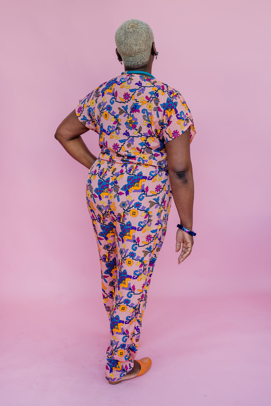 SALE - Shift Blouse in Floral S