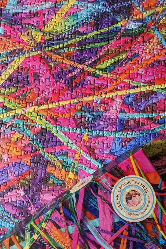 Rainbow Yarn Jigsaw Puzzle