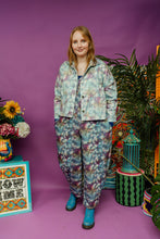 Load image into Gallery viewer, Liberty Towelling Dungarees in Tie Dye Print