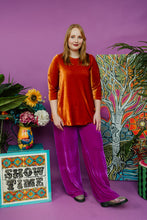 Load image into Gallery viewer, Velvet Tunic in Orange