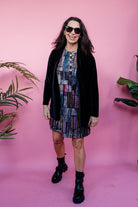 Velvet Jacket in Black - Megan Crook