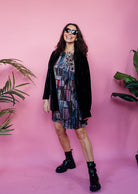 Velvet Jacket in Black - Megan Crook