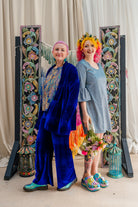 Velvet Jacket in Royal Blue - Megan Crook