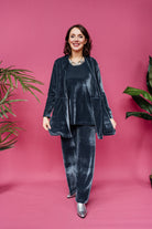 Velvet Jacket in Slate Grey - Megan Crook