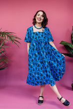 Load image into Gallery viewer, Smock Dress in Blue Ladies