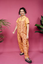 Load image into Gallery viewer, Needlecord Dungarees in Retro Floral