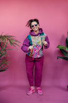 Hooded Pullover in Liberty Patchwork - Megan Crook