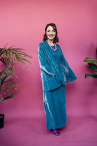 Velvet Jacket in Sage - Megan Crook
