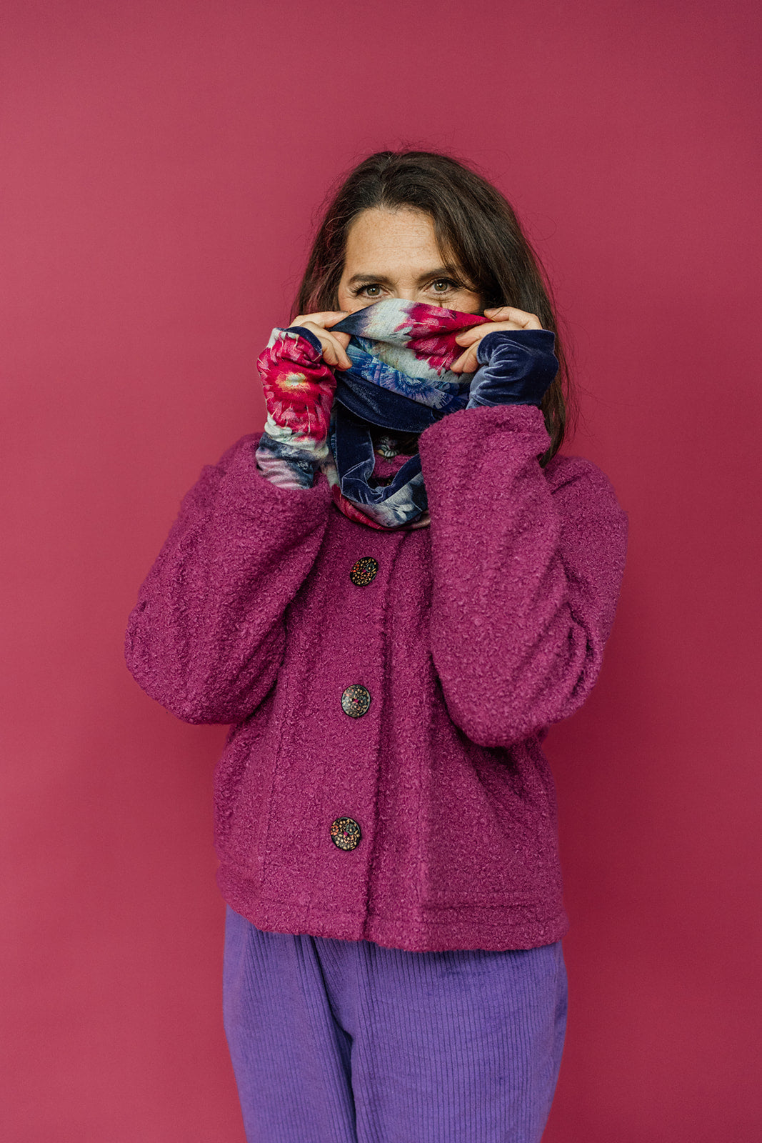 Reversible Hand Warmers in Fossil - Megan Crook