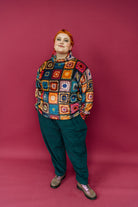 Tapered Trousers in Diesel Cord - Megan Crook