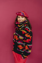 Load image into Gallery viewer, Reversible Snood in Black Aztec