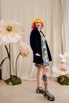 Velvet Jacket in Midnight - Megan Crook