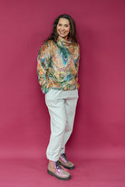 Tapered Trousers in Stone Cord - Megan Crook