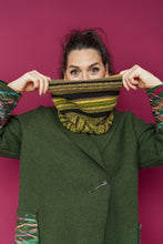 Load image into Gallery viewer, Reversible Snood in Olive Knit