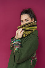 Load image into Gallery viewer, Reversible Snood in Olive Knit