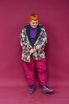 Rain Coat in Graffiti Print - Megan Crook