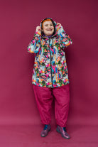Rain Coat in Graffiti Print - Megan Crook