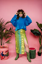 Velvet Batwing Top in Turquoise + 2 Colours - Megan Crook