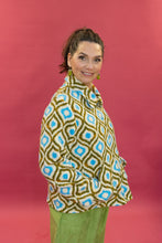 Load image into Gallery viewer, Box Jacket in Geometric Fleece