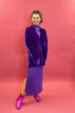 Load image into Gallery viewer, Velvet Jacket in Purple