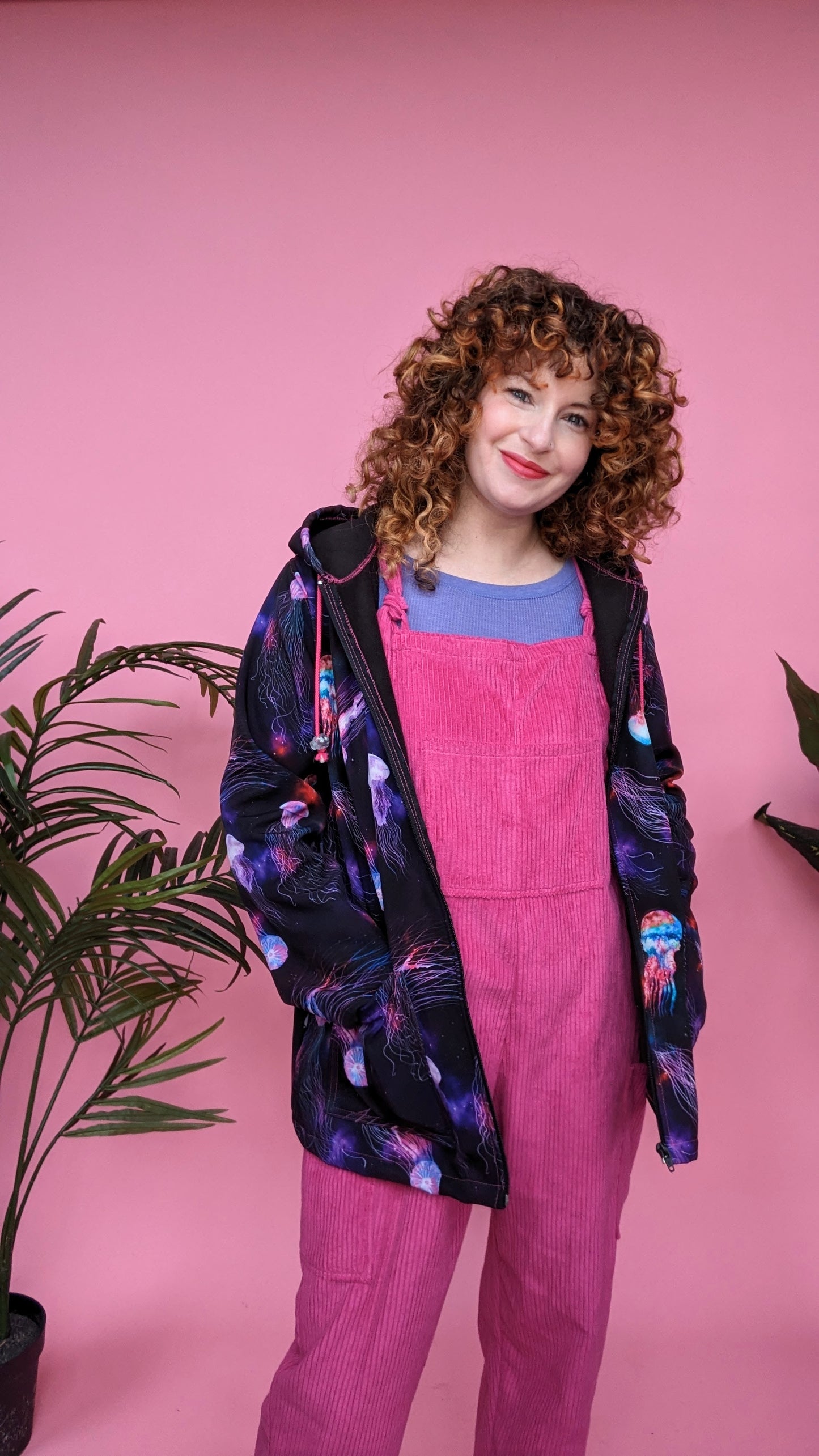 Rain Coat in Jellyfish Print