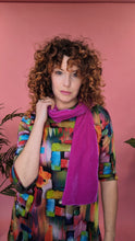 Load image into Gallery viewer, Velvet Scarf in Orchid