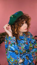Load image into Gallery viewer, Embellished Beret in Emerald Green
