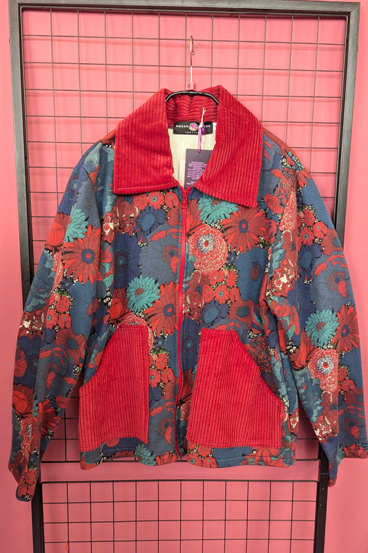 * Liberty Cord Clash Box Jacket