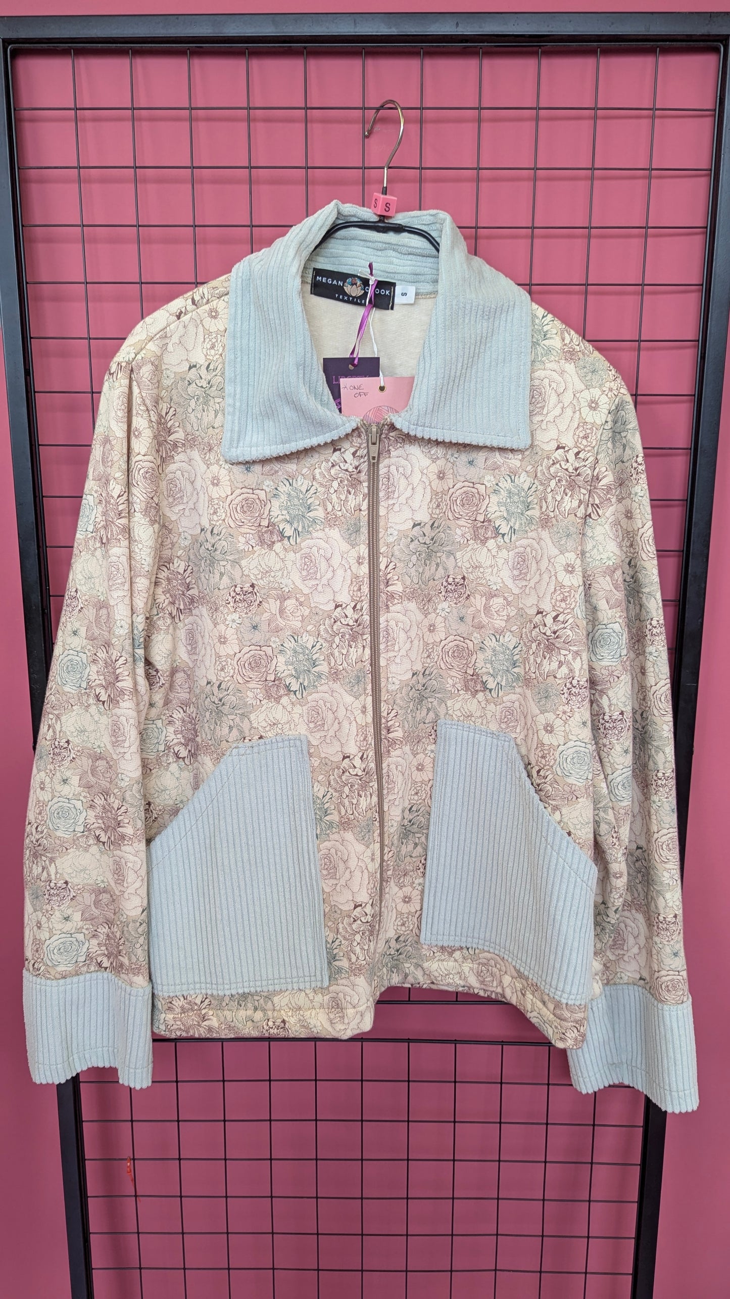 * Liberty Cord Clash Box Jacket