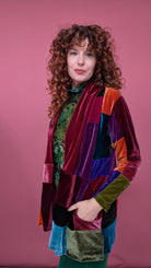 Patchwork Velvet Jacket - Autumn - Megan Crook