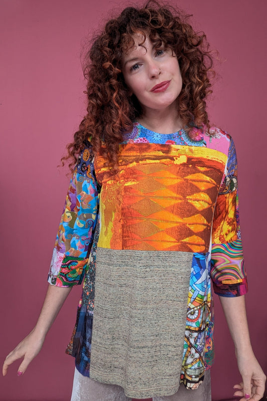 Patchwork Swing Tunic