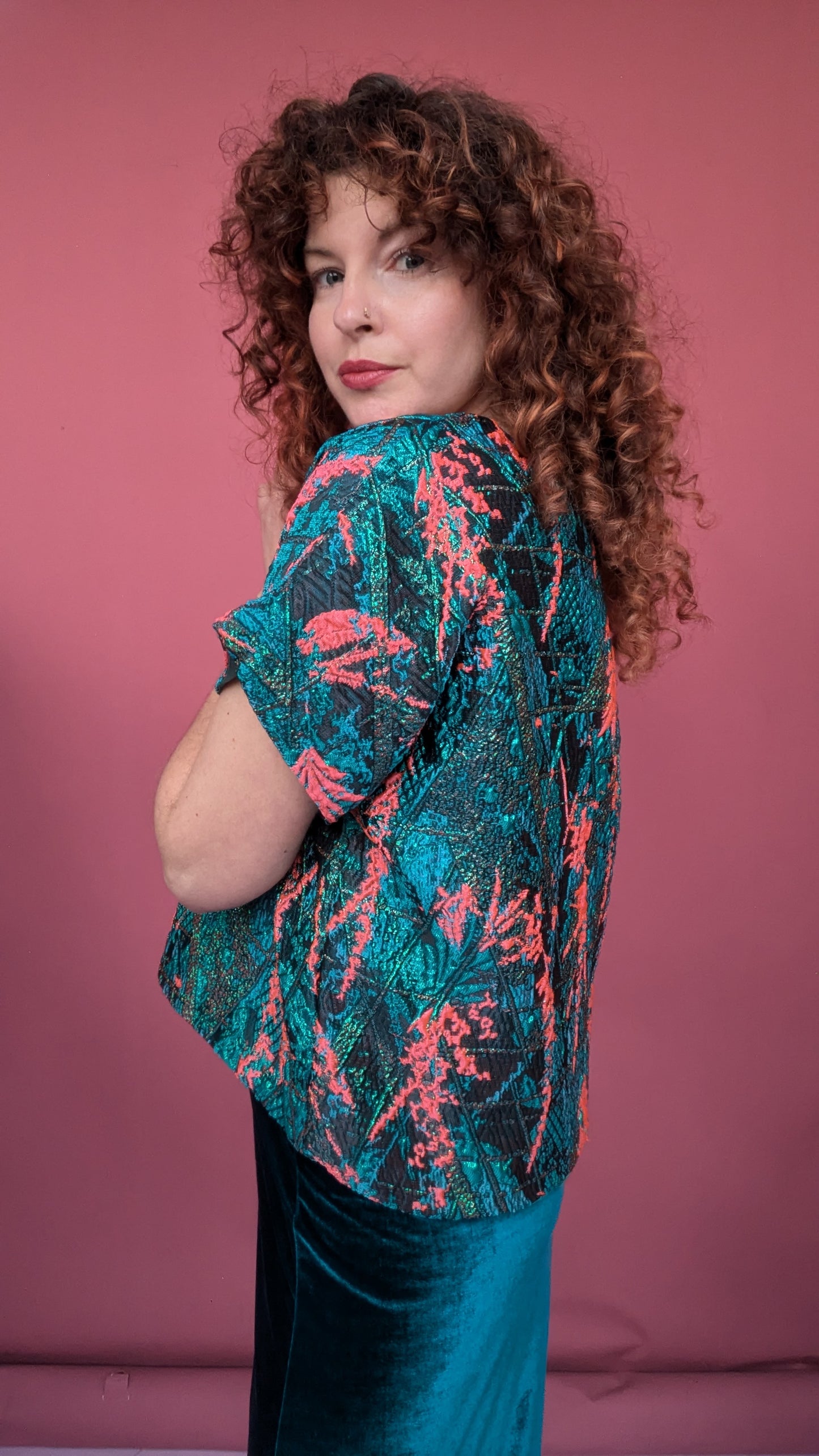 Shift Top in Neon Twilight