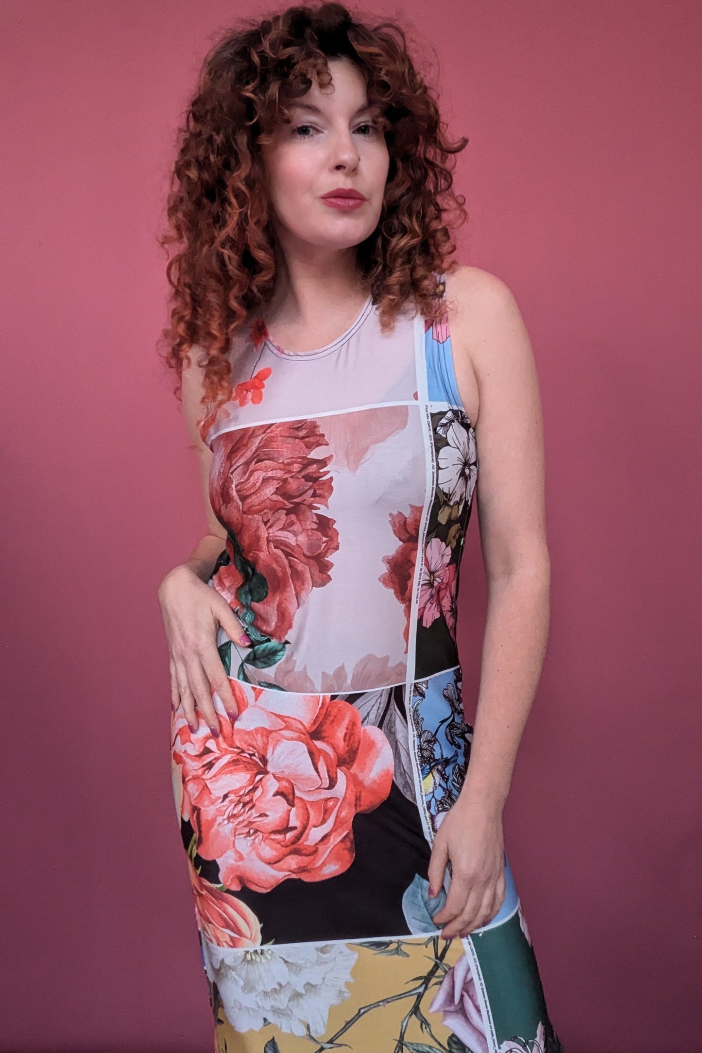 Sample Patchwork Maxi Dress